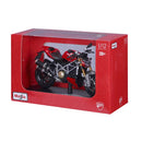 Motocicleta 1:12 con soporte surt