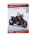 Motocicleta 1:12 Ducati Diavel Carbon para armar