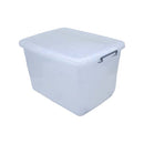 Caja almacenamiento con ruedas 120L