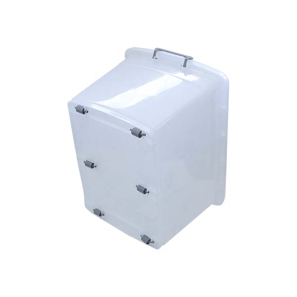 Caja almacenamiento con ruedas 120L