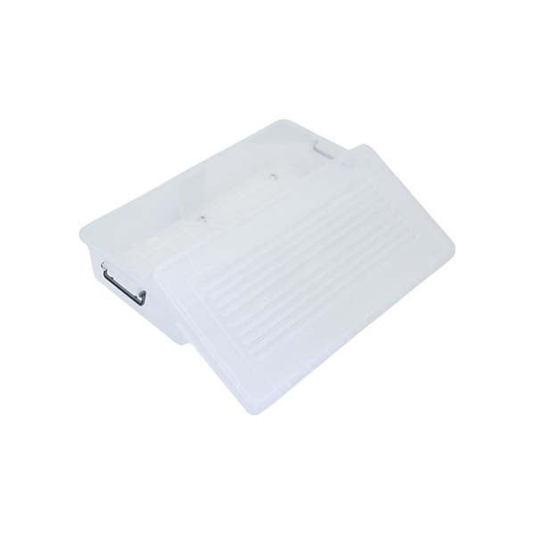 Caja almacenamiento con ruedas 35L