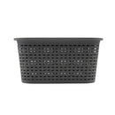 Canasta organizadora con tapa 6l