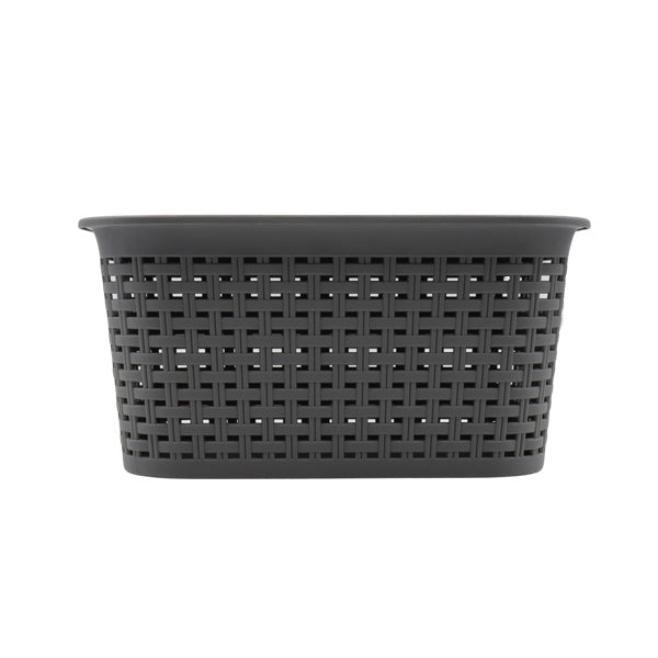 Canasta organizadora con tapa 6l