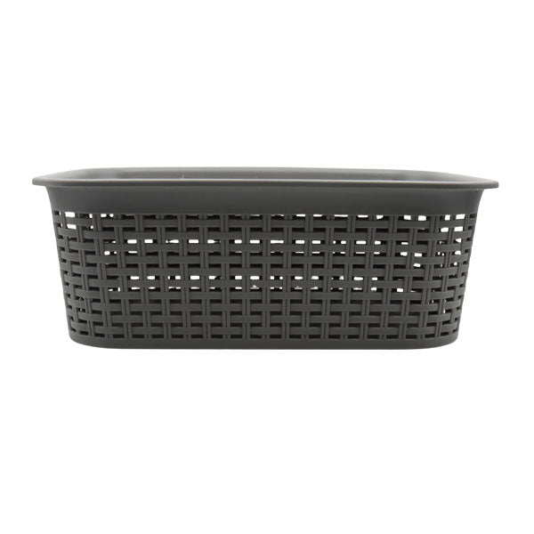 Canasta organizadora con tapa 13l