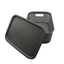 Canasta organizadora con tapa 13l