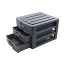 Organizador plastico de 3 niveles
