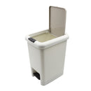 Basurero pedal beige 6.5l