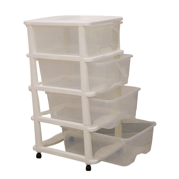 Organizador plástico de 4 niveles