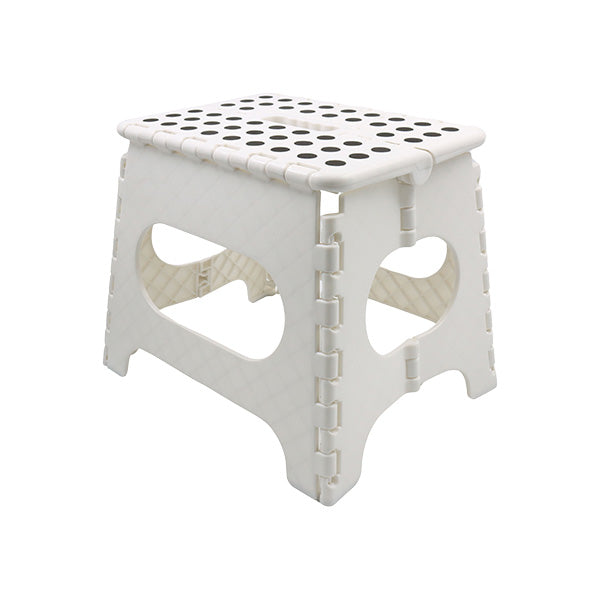 Escalera plegable blanco