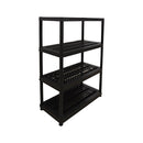 Estante plástico de 4 niveles