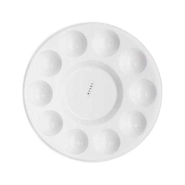 Paleta plástica para pintar redonda 17 centímetros Mont Marte