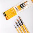 Pincel set acrílico 4 unidades Mont Marte