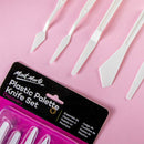 Cuchillos plásticos set 5 unidades Mont Marte