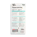 Cuchillos de paleta set 5 unidades Mont Marte