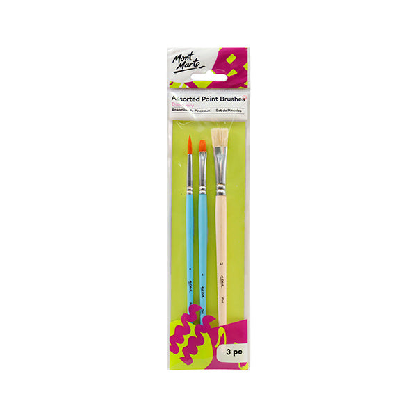 Pincel set 3 unidades 6 6 12 Mont Marte