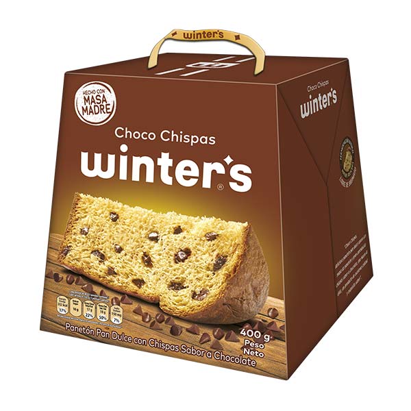 Paneton choco chispas 400g