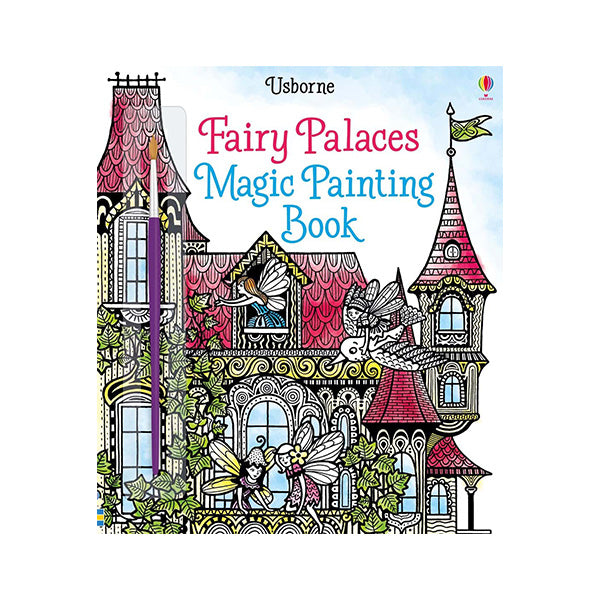 Fairy palaces magic painting book