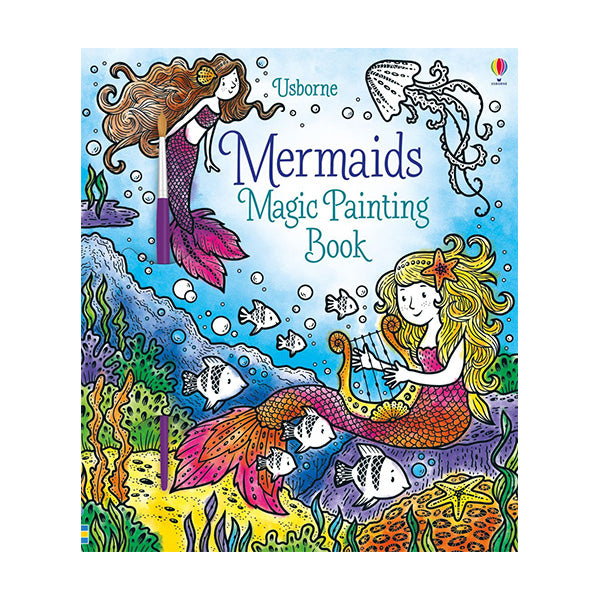 Mermaids Magic Painting Book