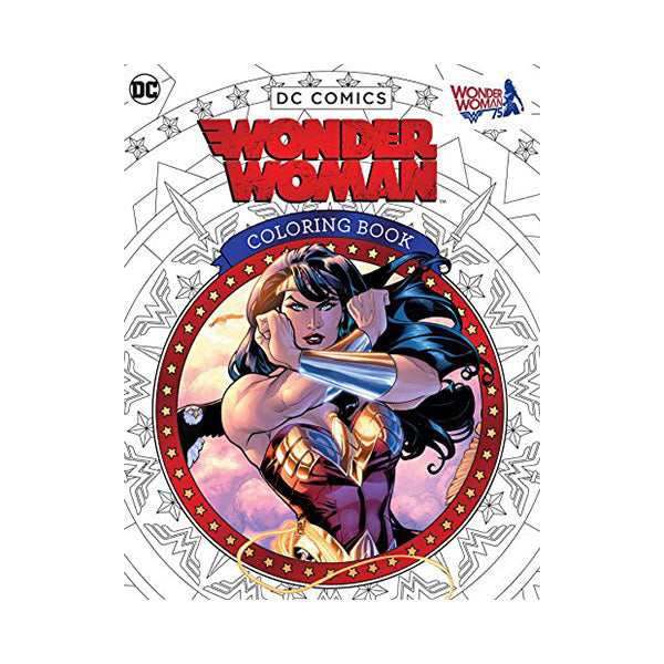 Libro colorear Wonder Woman