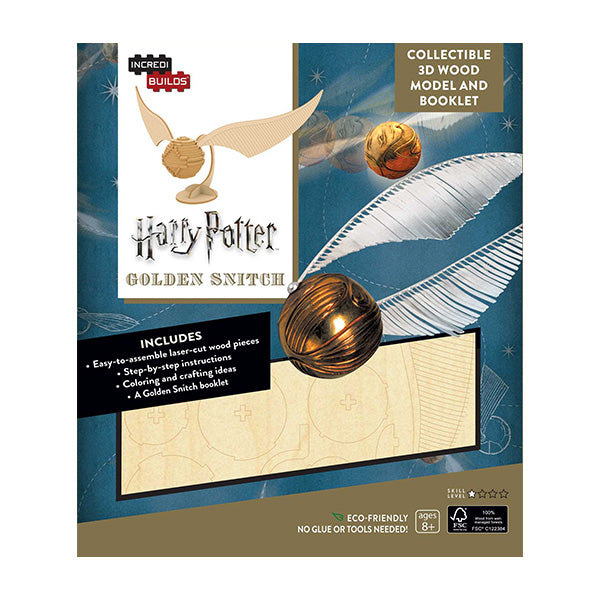 Libro actividad Golden Snitch 3D