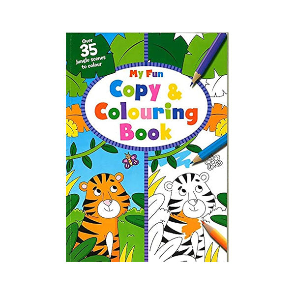 Copia y colorea animales