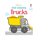 First Colouring  Trucks