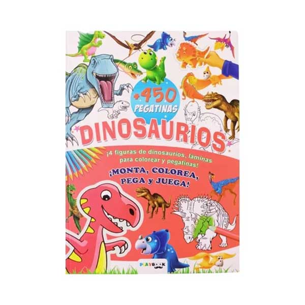 450 pegatinas de dinosaurios