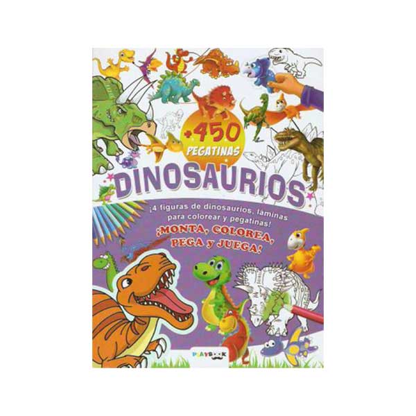 450 pegatinas de dinosaurios