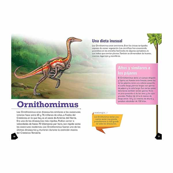 Dinosaurios corredores rápidos