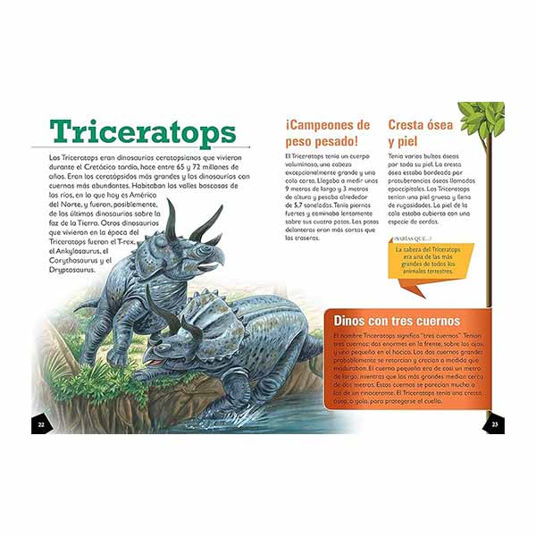 Dinosaurios de cabeza franca