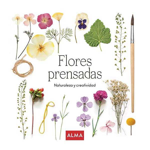 Mandalas flores prensadas