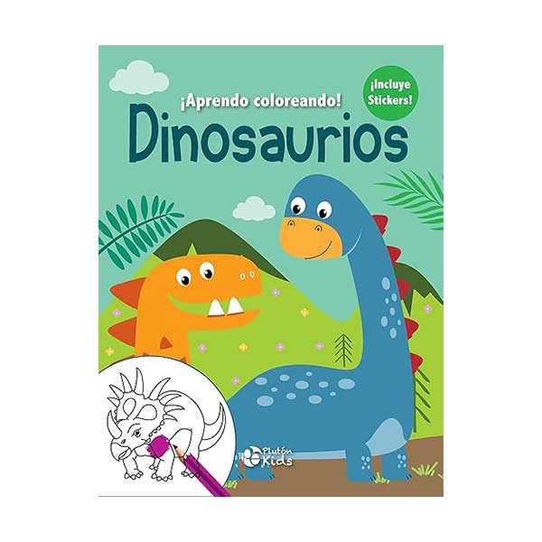 Aprendo coloreando!! Dinosaurios
