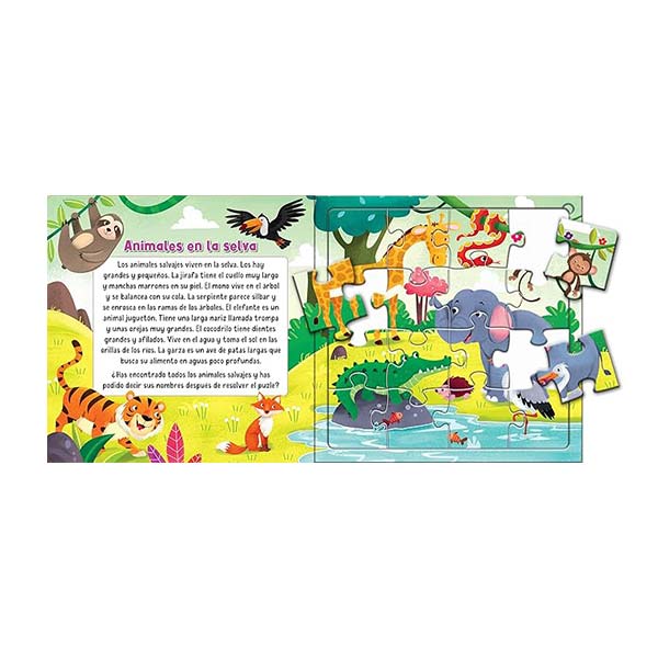 Libro actividades animales