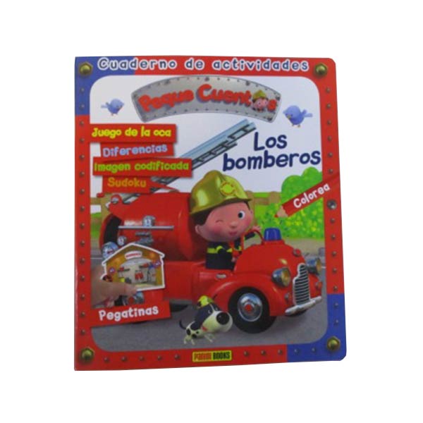 Libro actividad bomberos!