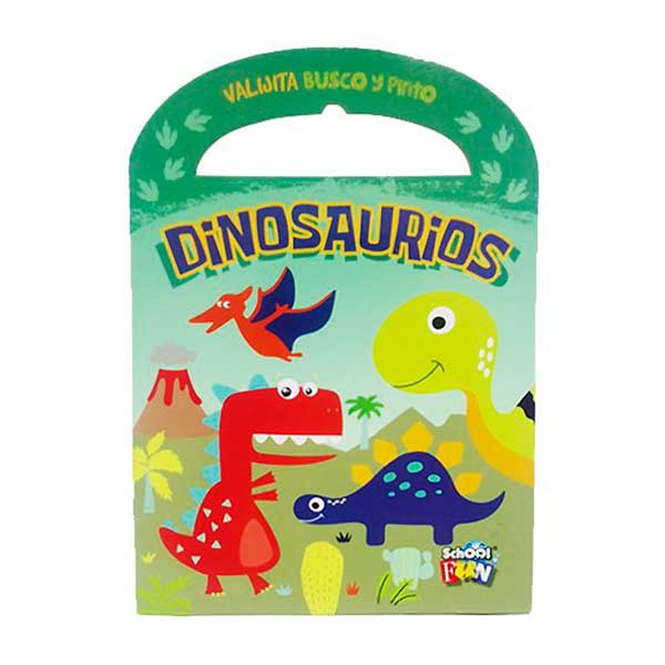 Busco y pinto dinosaurios