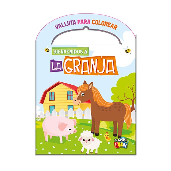 Valijita Colorear bienvenidos
