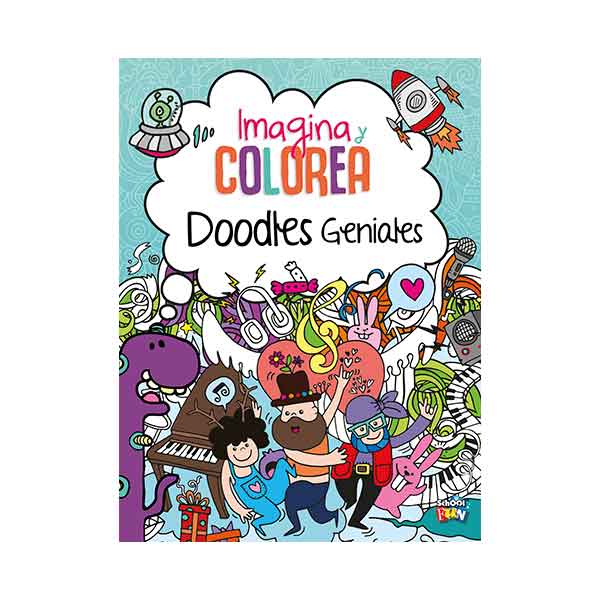 Imagina y colorea: Doodles geniales