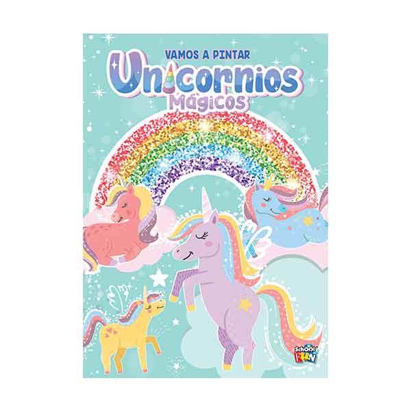 Vamos a pintar: Unicornios Mágicos