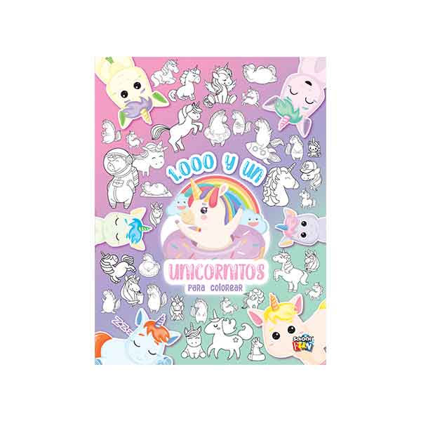 1000 y un unicornios para colorear