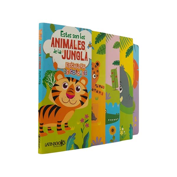 Escalera de colores: Estos son los animales de la jungla