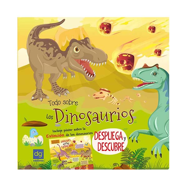 Despliega y descubre: Todo sobre los dinosaurios