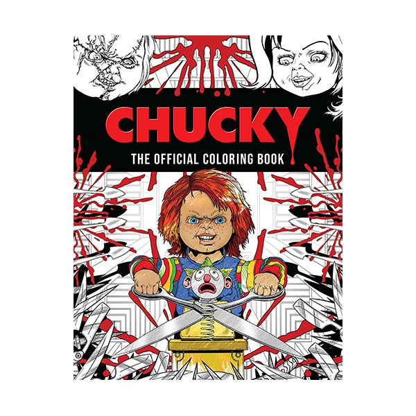 Libro colorear Chucky