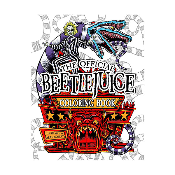 Libro colorear Beetlejuice